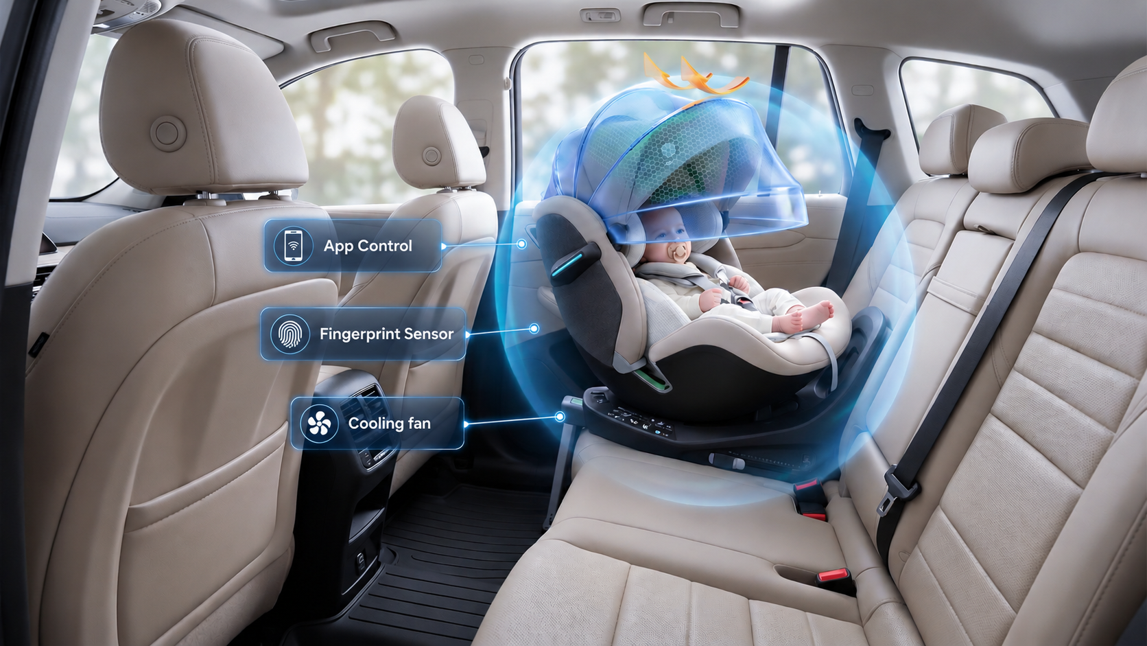 Technology Car Seat