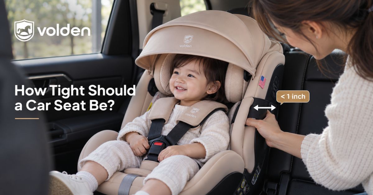 How Tight Should a Car Seat Be When Installed in a Vehicle?