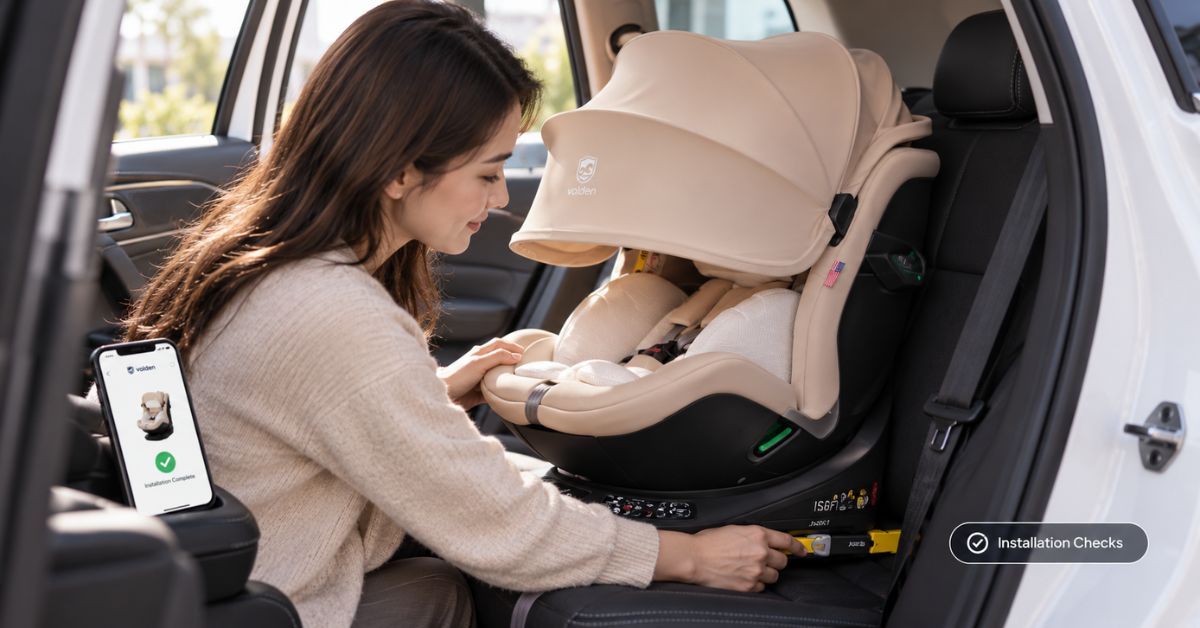 360-Degree Rotation Makes It Easier to Get Your Child In and Out